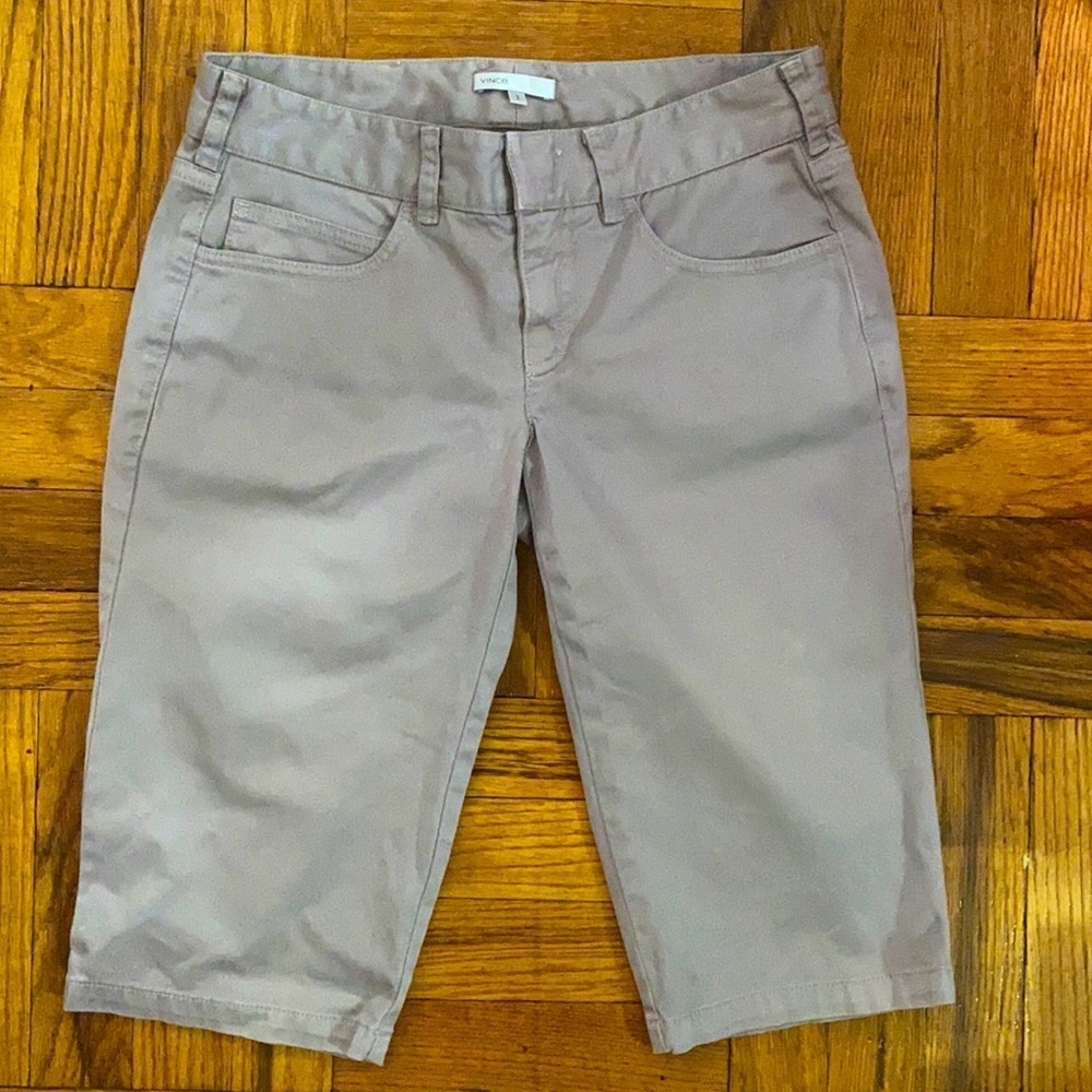 Vince khaki shorts size: 2